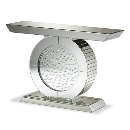 Baxton Studio Cagney Hollywood Regency Glamour Style Mirrored Console Table 136-7479